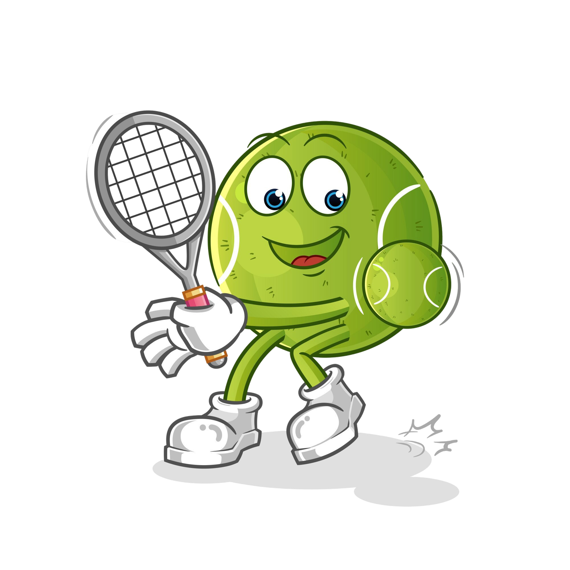tennis cartoon